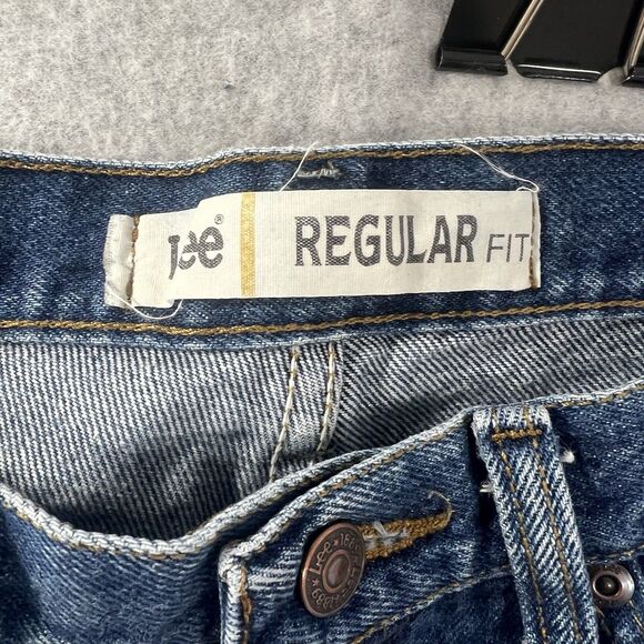 Lee Jeans Men 36x29 (36x28) Regular Fit 100% Cotton Normcore Workcore Heavy - Picture 14 of 16